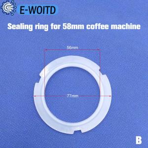 E-WOITD 51 58Mm Coffee Machine Handle Sealing Ring Accessories Silicone Rubber Ring Sealing Gasket Rubber Ring