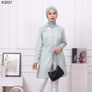Vioren long Tunik atasan Wanita dewasa premium bahan cotton yokka one size (27)