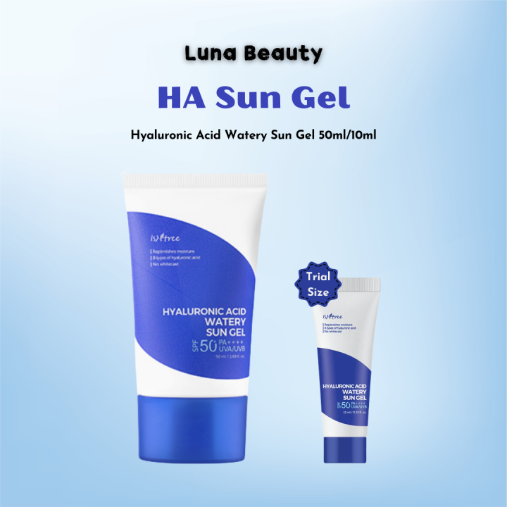 Isntree ha 2025 watery sun gel