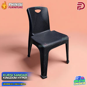 Kursi Sandar Platstik Bangku Plastik Kursi Santai Kursi Kantor Kursi Bar Kursi Baso Kingdom Hyper
