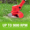 JLD Grass Cutter Cordless Rechargeable Lawn Mower Portable String Trimmer Weed Wacker Eater Fullset. 