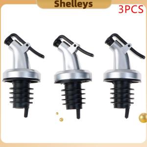 [Shelleys] 3 cái thép không gỉ rượu chai Stopper rượu chai pourer Stopper Dispenser