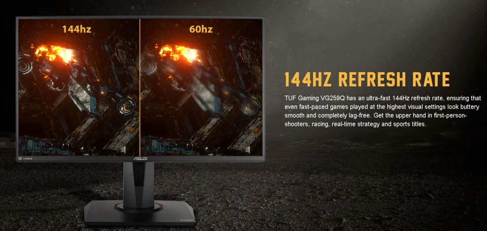 ASUS TUF Gaming VG259Q Gaming Monitor – 25 inch inch