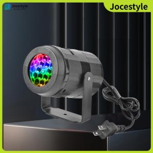 [Jocestyle]LED Christmas Pattern Projector Lamp Holiday Party Decor 360 Rotatable Stage Projection Lights Xmas Patterns Light for Outdoor Indoor Decoration