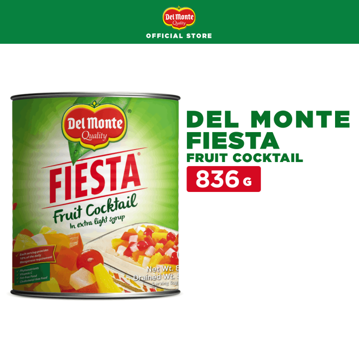 Del Monte Fiesta Fruit Cocktail For Delicious And Nutritious Desserts 836g Lazada Ph