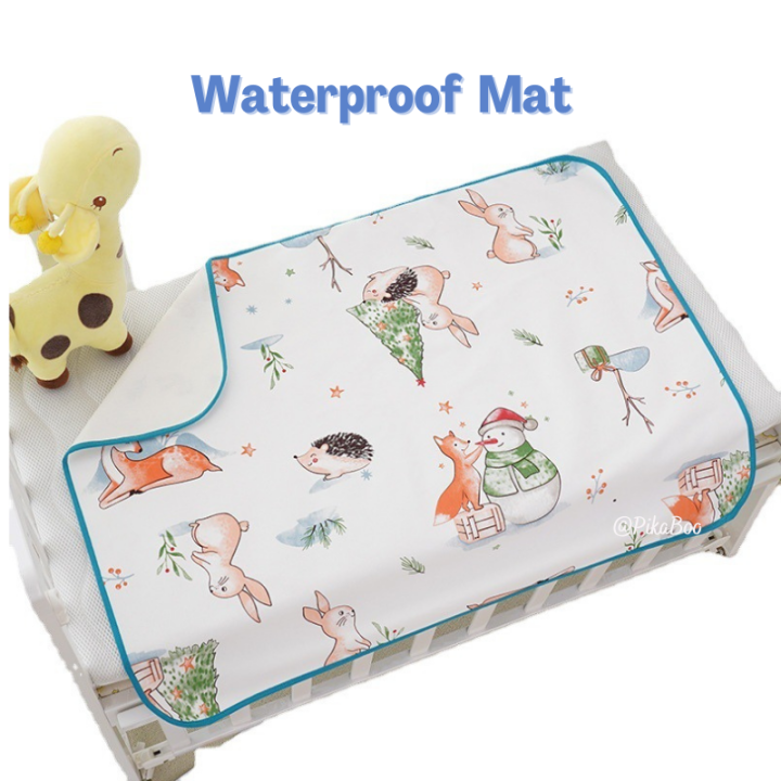 Premium Quality Washable Diaper Changing Mat Waterproof Mat/ Urine Pad