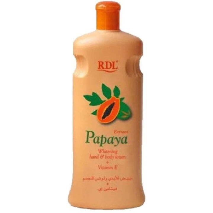 RDL Papaya whitening hand & body lotion Lazada