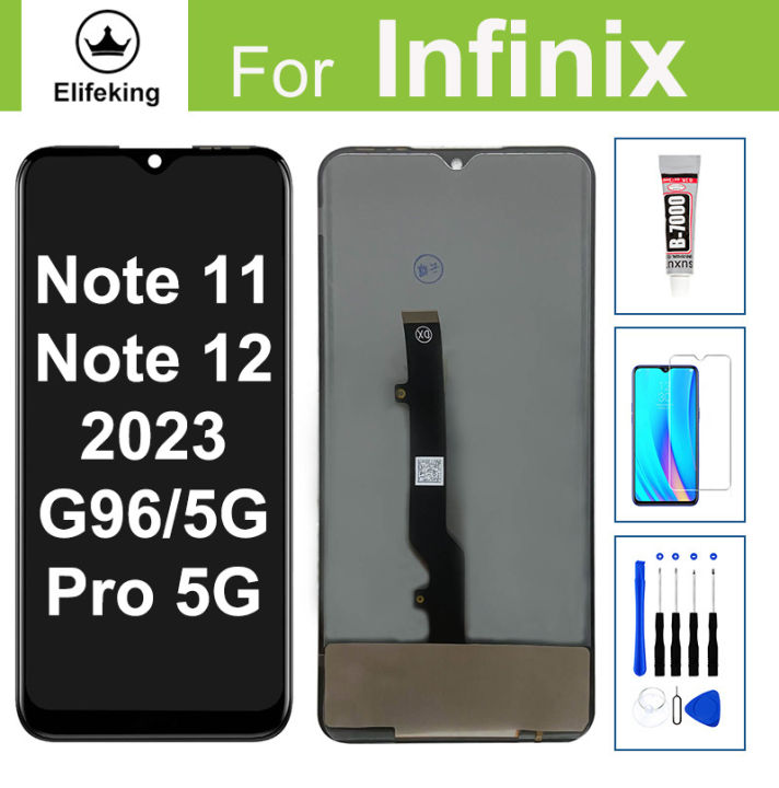 LCD cho Infinix Lưu ý 11 12 5G/G96/2023/Pro 5g x663 x670 x676c x671b ...