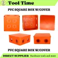 DIRECT SUPPLIER PVC/POLY UTILITY/JUNCTION BOX & PVC SQUARE BOX W/COVER. 