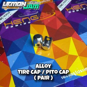 HENG ALLOY TIRE CAP / PITO CAP (PAIR) UNIVERSAL