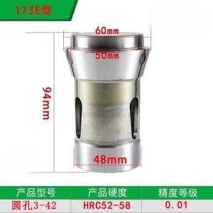 Cornerr Suitable for DIN6343 F48 173E Chuck CNC Lathe Front Push Spring Steel Chuck Circular Hole Z5Q1T