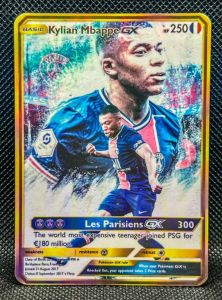 Kylian Mbappe GX Pokemon Card