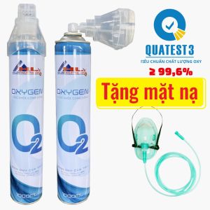 Bình oxy cầm tay di đông cho các vận động viên thể thao bình oxy mini nhỏ gọn bổ sung kịp thời oxy tinh khiết cho mẹ bầu người cao tuổi