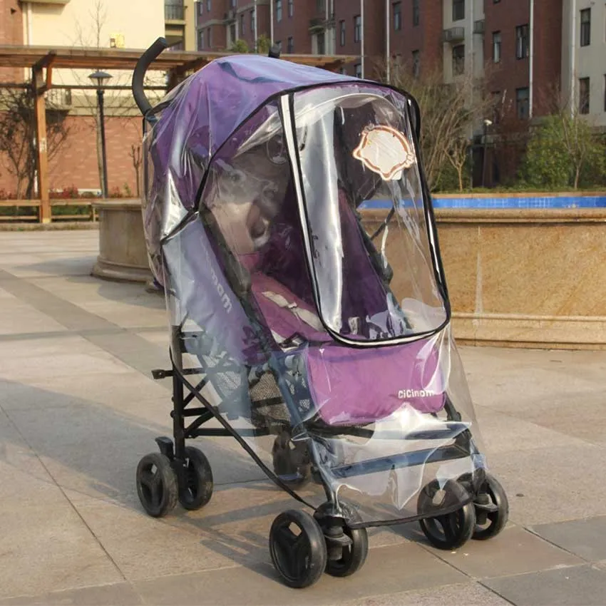 Local Warehouse】Baby Stroller Raincover Universal Pushchair Pram