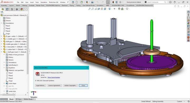 SolidWorks 2022 SP0 Full Premium (x64) ทักถามรายละเอียดก่อนได้ครับ ...