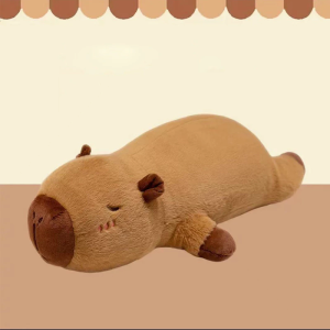 ตุ๊กตา ตุ๊กตาคาปิบาร่า Capybara โยนหมอน หมอนอิงหมอนยาว ของขวัญวันเกิด 50/70/90cm ของเล่นตุ๊กตา ของขวัญให้แฟน วันวาเลนไทน์
