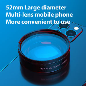 Applicable to iPhone13Pro Max Mobile Phone Macro Lens High-Definition Jewelry Bug Photo Artifact Built-in Star Mirror