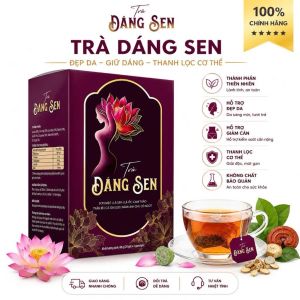 ✅ Trà Dáng Sen 9 Vị Hộp 30 Gói ✅ Trà Mộc Tâm thanh nhiệt mát gan giữ dáng đẹp da an toàn hiệu quả
