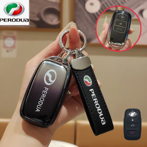 เคสกุญแจ PERODUA ซองกุญแจพับสำหรับรถยนต์ ATIVA ALZA AXIA MYVI  Axia พวงกุญแจ
