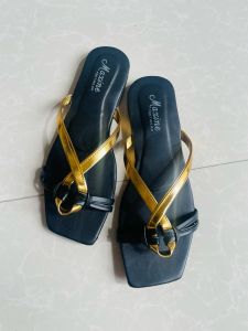 KIDS SQUARE TOE FLAT SLIPPERS-M94-MAXINE FOOTWEAR