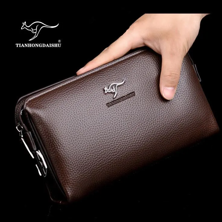 Men's Leather Clutch Bag | Trunc-cheohanoi.vn