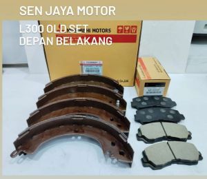 BRAKE PAD BRAKE SHOE L300 OLD KAMPAS REM SET DEPAN BELAKANG L300 LAMA