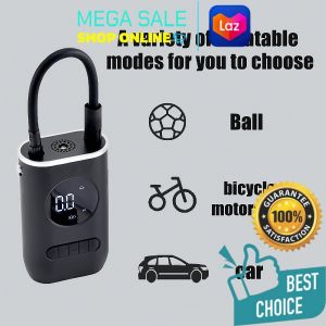 Portable Wireless Tire Inflator 12V with LED Display – Fast Inflation for Car Motorcycle Bicycle and Air Beds
