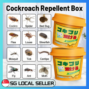 SG STOCK Plant-Based Cockroach Repellent Magic Box Effective Aromatherapy Cockroach Repellent Gel Cockroach Killer