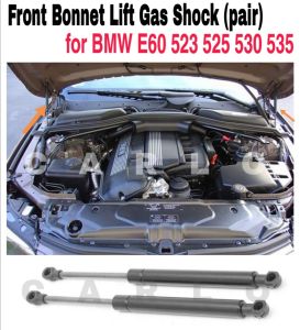 Aluminum Front Bonnet Lift Gas Shock Strut Damper For BMW E60 523 525 530 535 (2003-2010)
