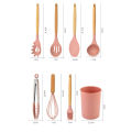 Spatula Silicon Sutil Silicon Dapur Peralatan Masak 12in 1 Set Silikon Spatula Set Sendok Dapur Free Wadah. 