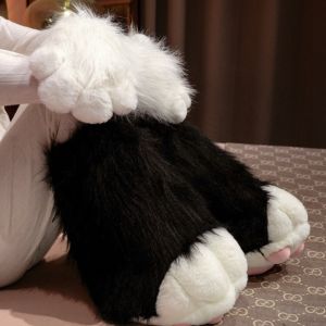 Furry Fandom Plush Cat Plush Toys Cozy Wing Glove Comfortable Warm Indoor Use Unique Fashion Statement Furry Fans Modeling h260729