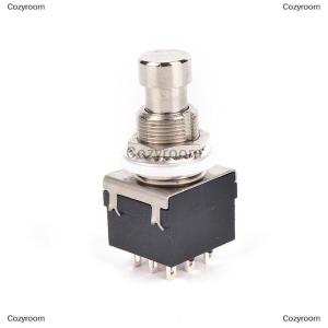 [COD] Cozyroom 1x 9-pin 3PDT Guitar Effects Pedal Box Stomp Foot Metal Switch True Bypass black