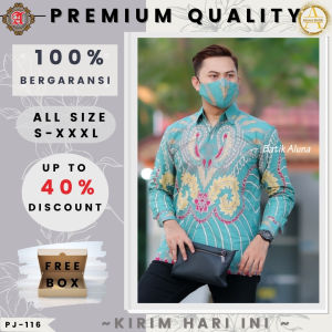 Batik Pria Baju Batik Pria Batik Pria Lengan Panjang Kemeja Batik Pria Kemeja Batik Pria Lengan Panjang Batik Pria 2022 Kemeja Batik Pria 2022 Batik Cowok Moderen Batik Laki-lakiKemeja Batik Cowok ModerenKemeja Batik Laki-lakiBatik Aluna PJ-116