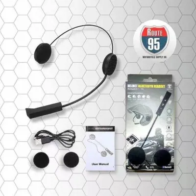 Headset Bluetooth Untuk Helm Motor Tipe BT8 Wireless Bluetooth Earphone & Music helmet by headset BISA BAYAR DI TEMPAT / COD