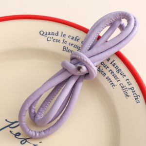 6mm 1M/bag PU Monochrome Leather Rope For Handmade Phone Strap Keychain DIY Crafts Bag Strap Jewelry Making