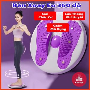 Bàn Xoay Eo 360 Độ Giảm Mỡ Bụng Đĩa Xoay Eo Giúp Eo Thon Cơ Bụng Săn Chắc Nhiều Màu Lựa Chọn Phukienprocare