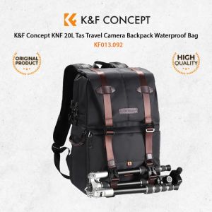 KNF Concept 20L Travel Camera Backpack Waterproof Bag multifunction - Tas Kamera - Ransel Camera