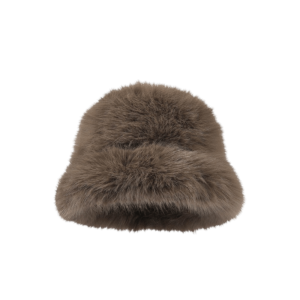 5MENLWE Thick Plush Faux Fur Bucket Hat Fluffy Soft Furry Plush Hat  Windproof Coldproof Winter Hat Women Girl