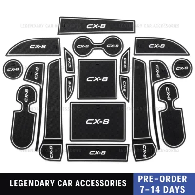 [PRE-ORDER] Mazda CX8 (2019-2022) Anti-Slip Rubber Mats Anti Slip Rubber Mat Water Coaster Rubber Mat Legendary Car Accessories (ETA: 2023-06-30)