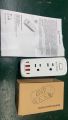 Outlet Extender with Rotating Plug,AICODE Multi Plug Outlet Splitter 6 AC Outlets and 4 USB(2 USB C),3 Sided Outlet Splitter,White Swivel Power Strip for Travel,Home,Office,Dorm,. 