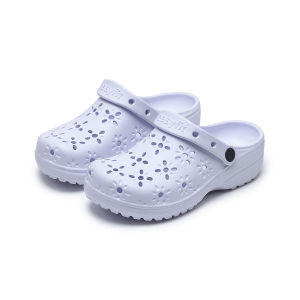 Easyfit Womens Clogs Floral Design Garden Slides for Pambahay & Outfit Non-slip Sandals Size 36-41