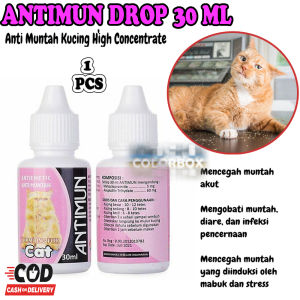 MR Antimun Cat 30 ML Obat Anti Muntah Untuk Kucing Obat Masuk Angin Perut kembung Kucing High Contcentrate Obat Kucing Antimun