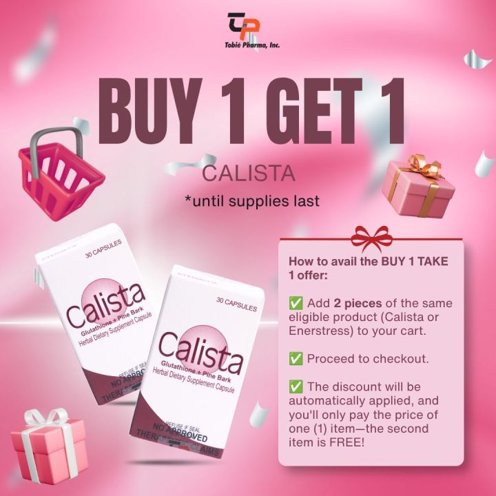 Calista Glutathione with Pine Bark Extract