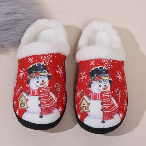 IELGY Cotton slippers womens Japanese fashion home cute christmas series gifts winter