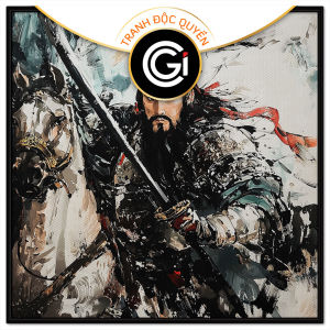 Tranh cổ trang. Tranh treo tường dán tường sơn dầu canvas trang trí. CGI-1708