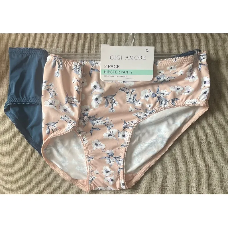 4 Laura Ashley Size Medium Panties Brief Underwear Lingerie Nylon