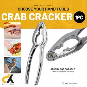 Multifunctional Clam Opener Zinc Alloy Walnut Clip Scallop Oyster Nut Crab Lobster Crackers Seafood Tools Kitchen Accessories