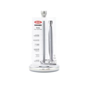 OXO Steady Stainless Steel Paper Towel Holder
