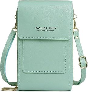 PORT&LOTUS  Women Small Cell Crossbody BagShoulder Bag Zipper Messenger Bag