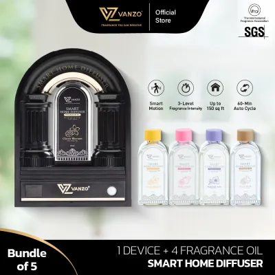 VANZO Smart Home Diffuser - 1+4 Bundle